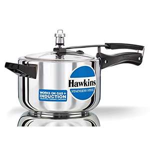 HawkinsSteel pressure cooker (induction-bottom)