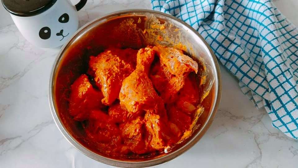 Bengali bhuna chicken masala