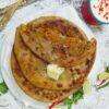 Gobi paratha Recipe (Cauliflower Stuffed Flatbread)