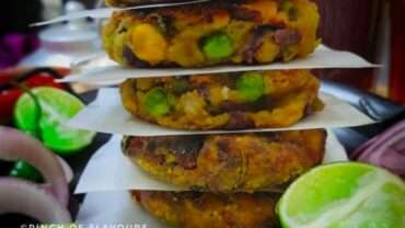 Samosa Patties With Olives And Peas  – Air Fried