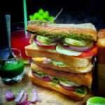 Cream Cheese Bombay Sandwich | Vegan Grilled Sandwich