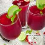 Beetroot Pomegranate Lemonade - Immunity Booster Juice