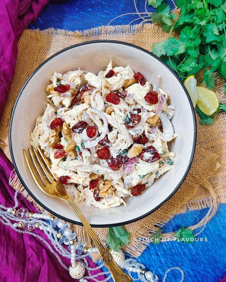 Cranberry Chicken Salad-Salad with chicken recipes