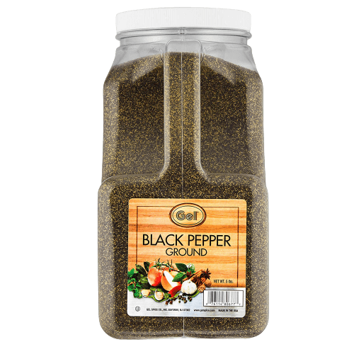 Gel Spice Ground Black Pepper 5 lb