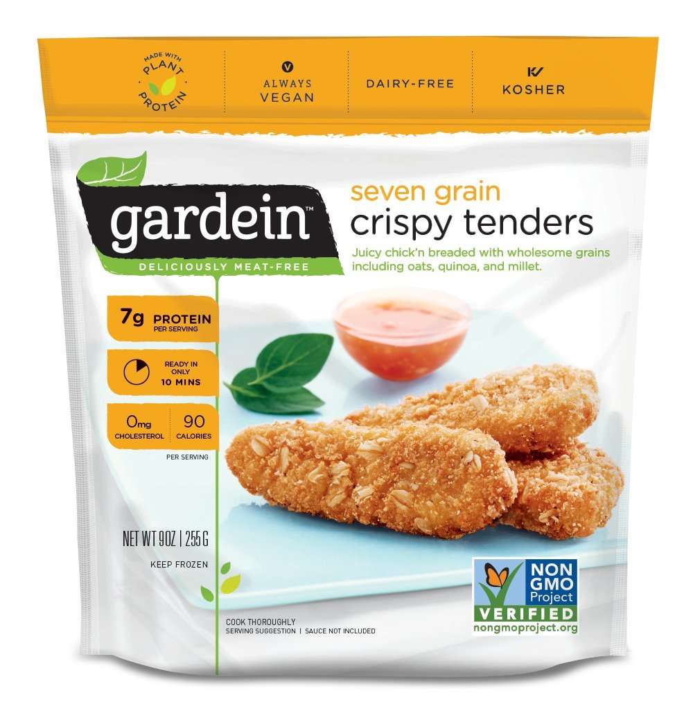 Gardein Seven Grain Crispy Plant-Based Chick’n Tenders, Vegan, Frozen