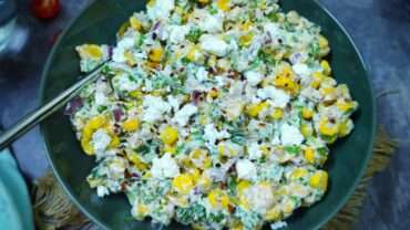 Mexican corn salad – Roasted corn salad mexican
