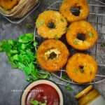 Stuffed Air fryer onion rings recipe | Mozzarella Stick Onion Rings