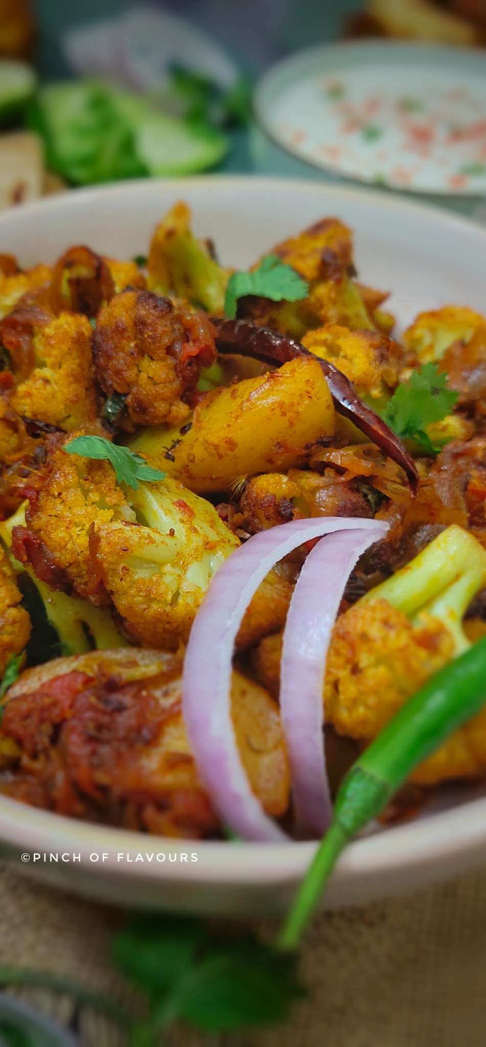 Aloo Gobi Masala - Potatoes & Cauliflower