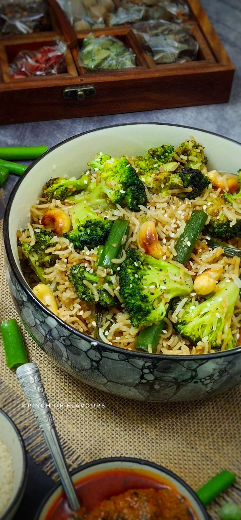 30 MINUTES BROCCOLI FRIED RICE