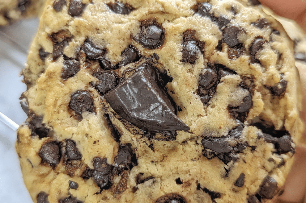 Air Fryer Chocolate Chip Cream Cheese Cookies