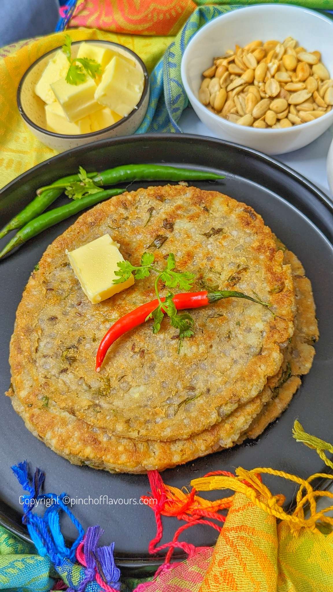 Sabudana Aloo Paratha | Navratri Vrat Recipes